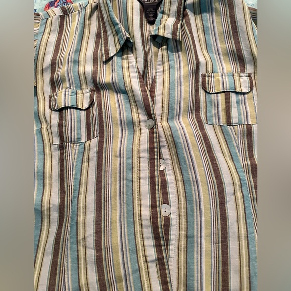 Vintage Van Heusen Washable Linen Pant St - Picture 4 of 15